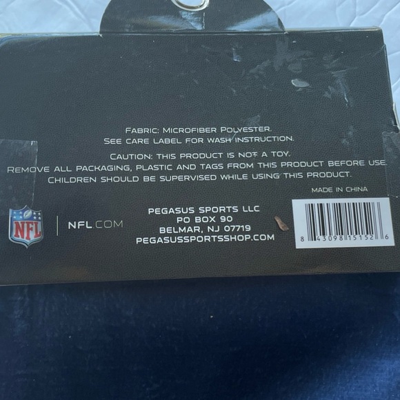 Pillow Cover Los Angeles Rams Side Streak Plush Standard - Picture 4 of 6